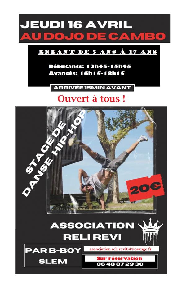 Stage de danse pour enfants : Hip Hop