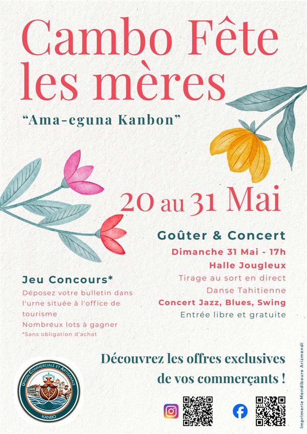 Cambo fête les mères Ama-eguna Kanbon